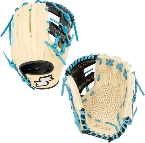 Vista 18 de SSK Z5 Craftsman Guante de béisbol para infield – 11.25” - 11.5” - 11.75” - 12” – Lanzamiento con mano derecha y izquierda