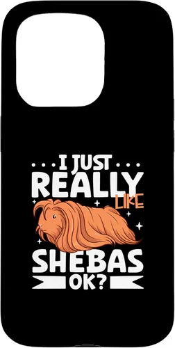 Vista 14 de iPhone 16 I just really like my Sheba Guinea Pig Case