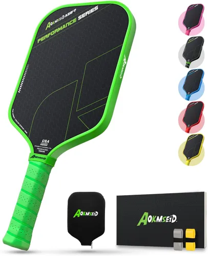 Vista 14 de Sport AKS Performance Series Pickleball Paddle Carbon Fiber Paddles Set with Toray T700 Friction Surface, 16mm Powerful Polymer Core, Good Control &