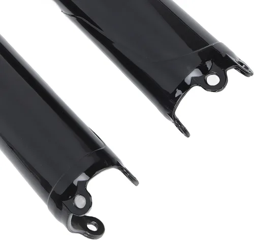 Vista 9 de Cubierta de tubo de horquilla delantera, 2 piezas, cubierta de tubo de horquilla delantera, color negro brillante para CRF250R CRF250X CRF450R CR125