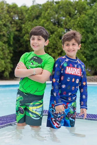 Vista 2 de Marvel Boys' Short Sleeve T-Shirt 4-Pack Toddler to Little Kid Marvel Super Hero Adventures