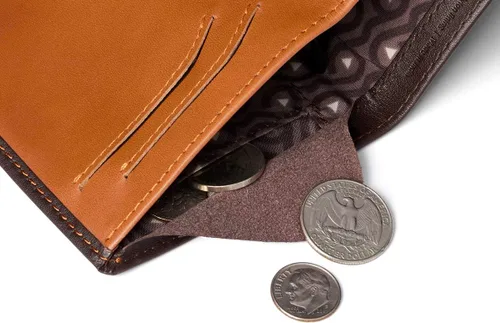 Vista 5 de Bellroy Note Sleeve, ediciones RFID disponibles, billetera de cuero fino (máx 11 tarjetas y dinero).