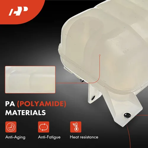 Vista 3 de A-Premium Tanque de depósito de recuperación de desbordamiento de refrigerante del motor [w/tapa] Compatible con Volvo VN VN42T 1998-1999, VN VN64T