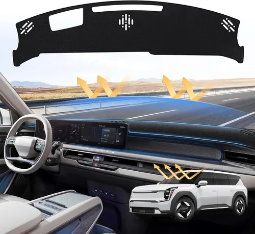 Vista 21 de Sunsdrew - Cubierta de salpicadero para Dodge Ram 1500 2500 3500 2010-2018