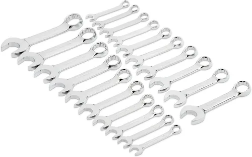 Vista 8 de GEARWRENCH Juego de 10 piezas de 12 puntos de llaves combinadas anchas, métrico - 81904
