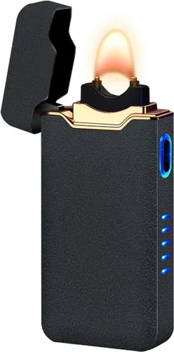Vista 8 de COZYLIFE Encendedor de arco eléctrico con sensor táctil, encendedor de arco electrónico de llama de alta potencia, recargable por USB, resistente al