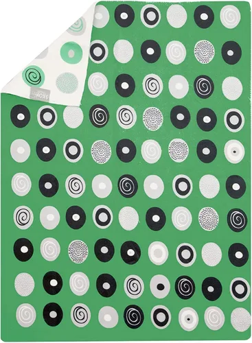 Vista 9 de Skoy Toalla de cocina (paquete de 1) para uso diario, toalla 100% poliéster reciclado con diseño reversible, 18 x 24 pulgadas, negro y gris