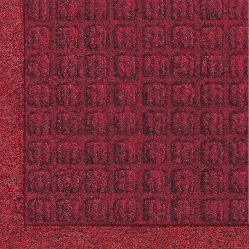 Vista 5 de Tapete de entrada Andersen Waterhog Fashion de fibra de polipropileno para interior/exterior, goma SBR, 3/8” pulgadas de grosor., Bluestone, 1