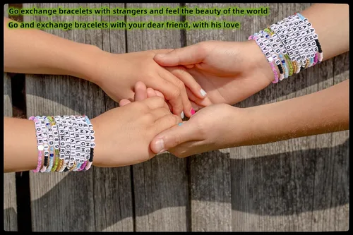 Vista 5 de XUDAKAIXIN Taylor Friendship Bracelets Lover Fearless Anti Hero Folklore Speak Now 1989 Reputation Friendship Evermore Debut TS Bracelets 12 Pcs