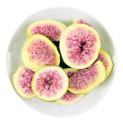 Vista 4 de Higo liofilizado, paquete de 7, fruta 100% real, sin azúcar añadido, crujiente y delicioso, larga vida útil
