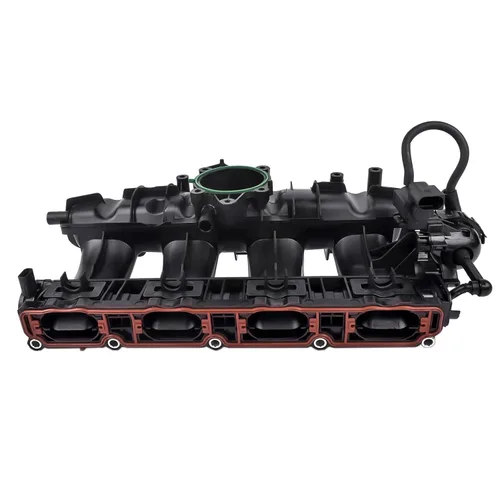Vista 3 de Reemplazo del colector de admisión Bario para VW Jetta GTI Golf Tiguan, 06J133201BH W/válvula solenoide, juntas, sensor, repuesto para VW Jetta