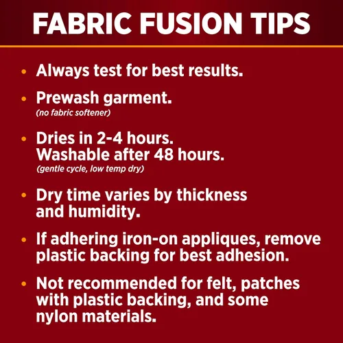 Vista 2 de Aleene's Pegamento para Tela Fabric Fusion Pluma Permanente 0.34oz