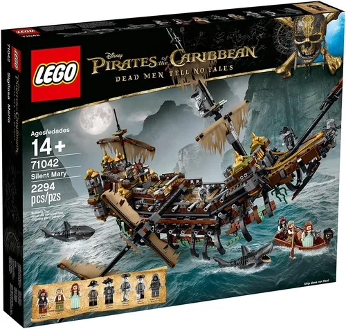 Vista 6 de Barco LEGO para armar, Piratas del Caribe, Silent Mary 71042