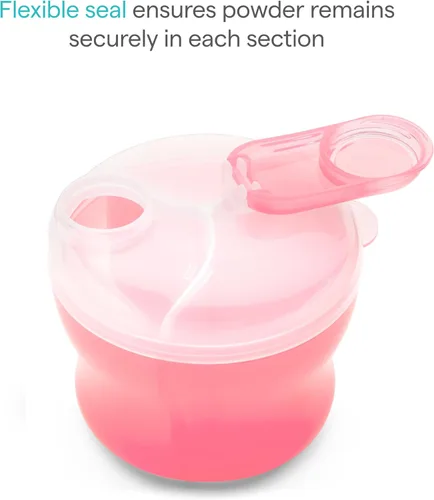 Vista 2 de Munchkin Dispensador de fórmula para bebés para alimentación con biberón, rosa, 9 onzas