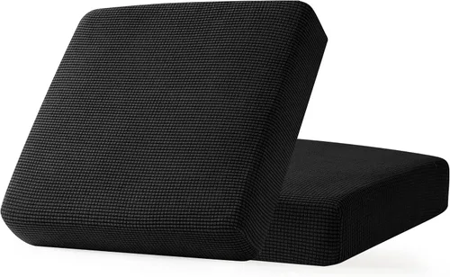 Vista 35 de CHUN YI - Funda elástica para cojín de sofá mediano, funda de asiento de sofá para mascotas, adecuada para sillón y sofá biplaza con tela lavable