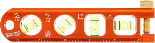 Vista 5 de Nivel magnético de la marca Swanson Tool de 6 pulgadas, muy resistente