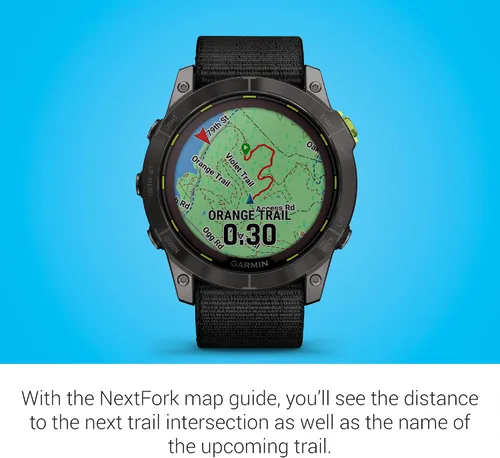 Vista 4 de Garmin Enduro™ 2 – Reloj de ultrarendimiento, batería GPS de larga duración, carga solar, mapas precargados