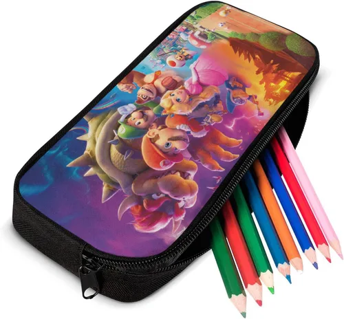 Vista 7 de Juego de mochila para niños de 3 piezas con lonchera y bolsa para lápices, mochila escolar de dibujos animados para niños y niñas, mochila de viaje