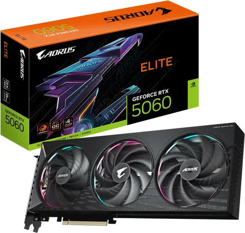 Vista 13 de GIGABYTE - Tarjeta gráfica GeForce RTX 4060 Eagle OC 8G, 3 ventiladores WINDFORCE, 8 GB 128 bits GDDR6, tarjeta de video GV-N4060EAGLE OC-8GD