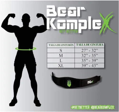 Vista 3 de Bear KompleX Cinturón de levantamiento de pesas para hombres y mujeres, ajustable, cómodo y de perfil bajo, cinturón resistente para levantamiento