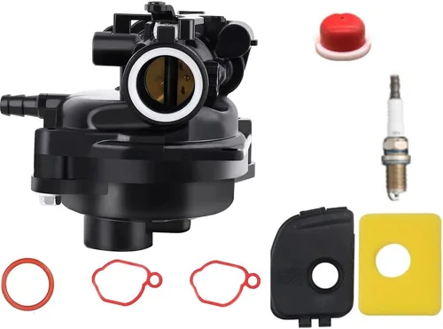 Vista 8 de Carburador de cortacésped para 300E 450E 500E 550EX 08P502 09P602 125CC 140CC Reemplazo del carburador 799583 593261 591979 591160 590556