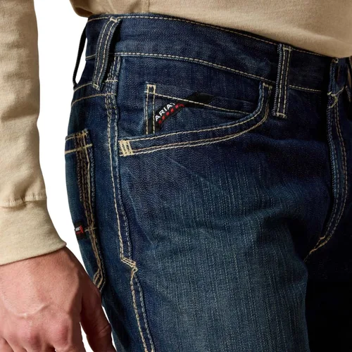 Vista 4 de Ariat Mens Fr M4 Relaxed Boundary Boot Cut Jean
