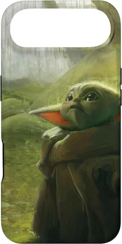 Vista 27 de iPhone 16 Star Wars The Mandalorian The Child Grogu in the Forest Art Case