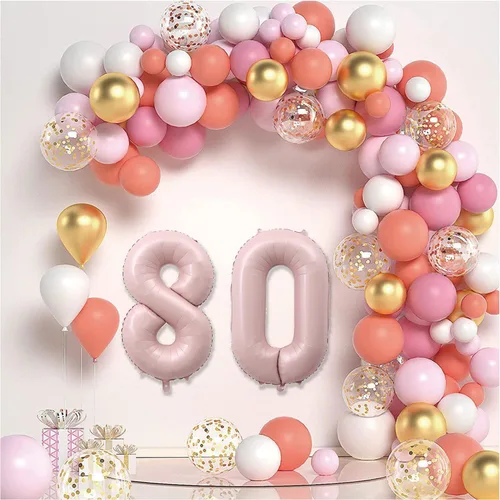 Vista 5 de Globos de papel de aluminio de 40 pulgadas con el número 29, decoraciones para fiesta de cumpleaños número 29, boda, despedida de soltera