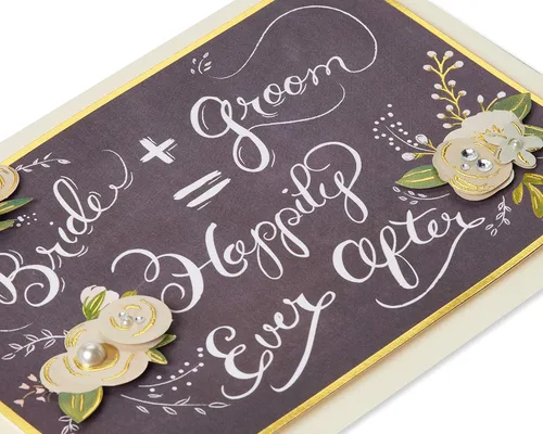 Vista 5 de Papyrus Tarjeta de boda para pareja (todo suma)