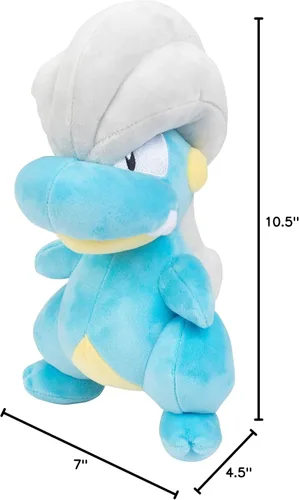 Vista 7 de Pokémon Bagon - Peluche de 8 pulgadas, Evolución de Salamence Scarlet y Violet, auténtico juguete suave tipo dragón, regalo para niños, niñas