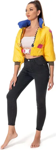 Vista 6 de Chaqueta Killjoy para mujer disfraz de Valorant uniforme de Halloween con bolsa