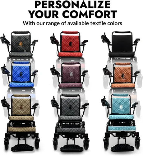 Vista 8 de Majestic IQ-8000 - Sillas de ruedas eléctricas para adultos, silla de ruedas eléctrica plegable y ligera, silla eléctrica plegable para personas