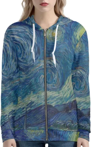 Vista 4 de Irisjudy Sudaderas con capucha para mujer con bolsillo, camuflaje transpirable, ajuste holgado, calaveras, notas musicales, sudaderas con capucha