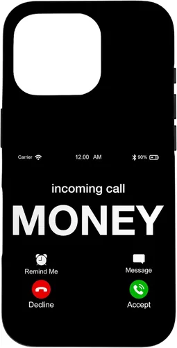 Vista 20 de Incoming Call Money is Calling Illustration Graphic Designs - Carcasa para iPhone 17