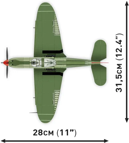 Vista 4 de COBI Colección histórica WWII Bell® P-39Q AIRACOBRA® Aircraft