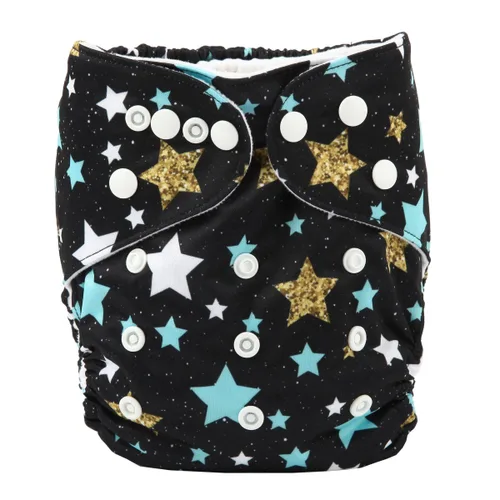 Vista 28 de Pañal de bolsillo para bebé, reutilizable, lavable, 8 libras a 36 libras (flecha)