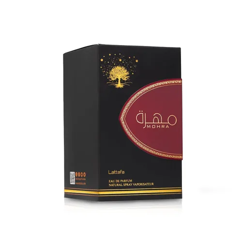 Vista 3 de Lattafa Mohra para Unisex Eau de Parfum en Spray, 3.4 onzas / 100 ml