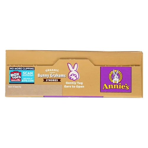 Vista 116 de Annie's Organic Chocolate Bunny Graham Snacks, 7.5 onzas