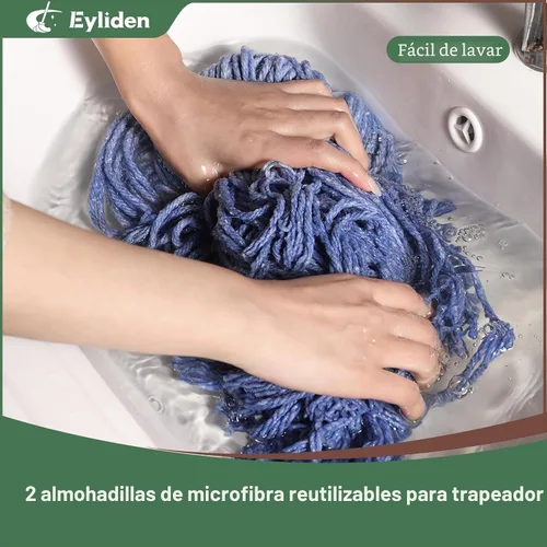 Vista 5 de Eyliden Trapeador para el hogar y comercial, cocina, garaje, limpieza