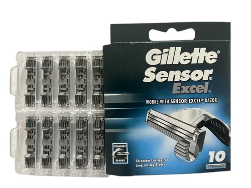 Vista 2 de Gillette Sensor Excel - 10 unidades (paquete de 3)