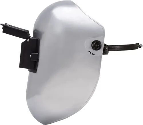 Vista 9 de Casco de soldadura PL280 de Jackson Safety para tuberías - Capucha frontal abatible de soldadura de sombra 10 - ANSI Z87.1 - Fabricado en EE. UU.