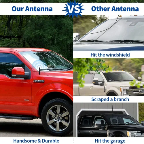 Vista 3 de Bingfu Antena estéreo de camión para vehículos y camionetas Accesorios