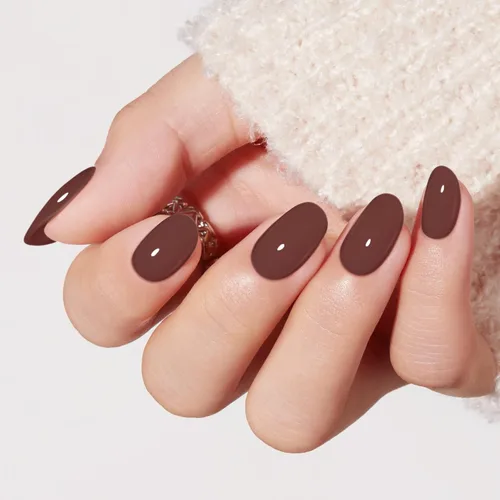 Vista 48 de modelones Uñas cortas a presión, kit de uñas postizas ovaladas