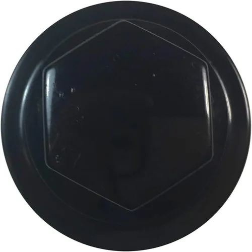 Vista 4 de DPAccessories Cubierta negra para tuercas de rueda para Chevrolet y GMC - Paquete de 20 unidades CC-3B-P-OBK05020