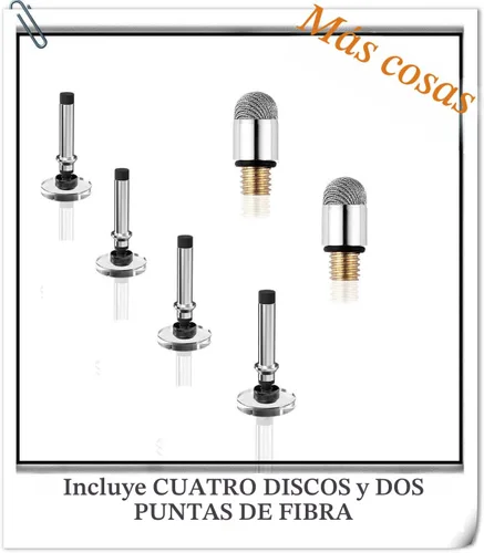 Vista 7 de MEKO Lápiz Universal, [Serie de Precisión 2 en 1] Lápices con Punta de Disco para Pantalla Táctil para Todas las Pantallas Táctiles Capacitivas
