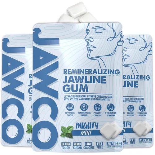Vista 29 de JAWCKO Chicle Ultra-Resistente para Mandíbula Obtén una Mandíbula Más Fuerte y Cuadrada Chicle Duro de Entrenamiento para Mandíbula Fuerza 15X