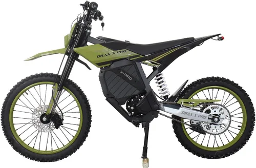 Vista 8 de X-PRO Drax - Motocicleta eléctrica de 5000 W, motor de tracción media, velocidad máxima de 55 Mph, 72 V 30 AH Bttery con rango máximo de 60 millas