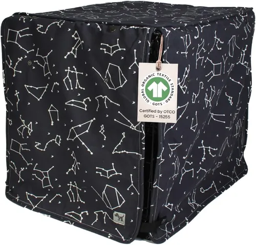 Vista 24 de Molly Mutt cubierta para jaula de perro, cubierta para perro, cubierta para jaulas de perro, cubiertas para jaulas de perro, crea una jaula de perro