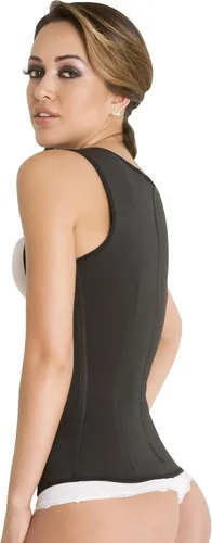 Vista 2 de Fiorella Shapewear Látex Deportes Chaleco Cintura Entrenador Acero Deshuesado Chaleco Fajas Colombianas Reductoras 203B2
