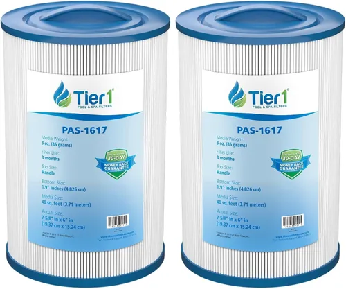 Vista 10 de Tier1 Cartucho de filtro de piscina y spa Reemplazo para vías fluviales 817-0050, Skimmer de acceso frontal, Pleatco PWW50, FC-0359, 6CH-940 y más